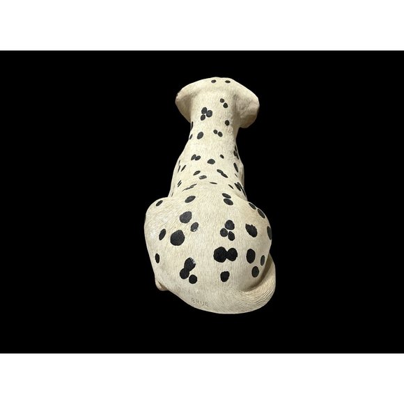 Vintage Clay Dalmatian Dog Sandra Brue Sandicast Sculpture - Picture 4 of 6